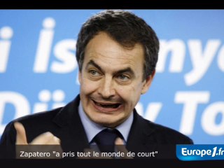 Retraites : temps durs pour Zapatero