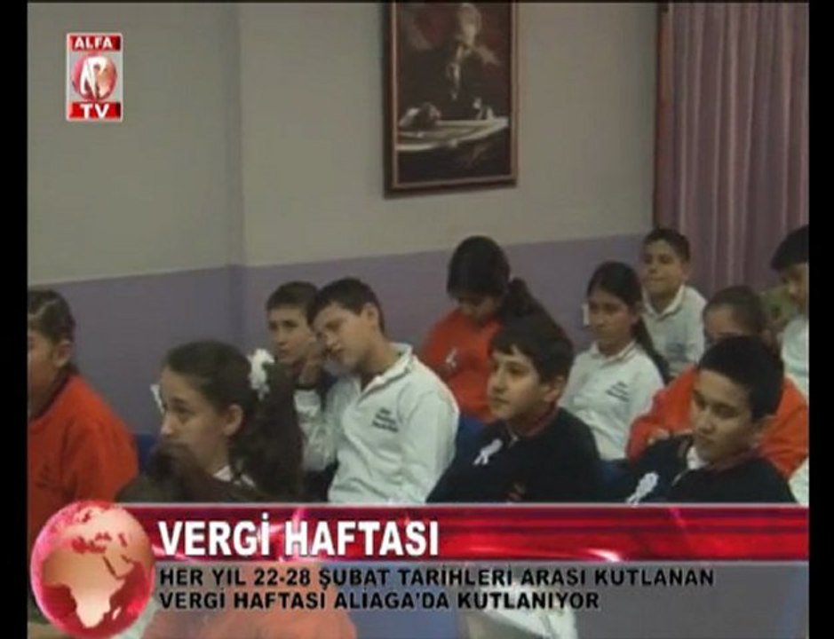 aliağa'da vergi haftası etkinlikleri 2
