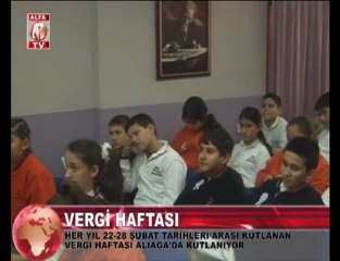 aliağa'da vergi haftası etkinlikleri 2