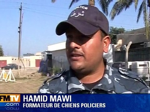 Des chiens renifleurs en Irak