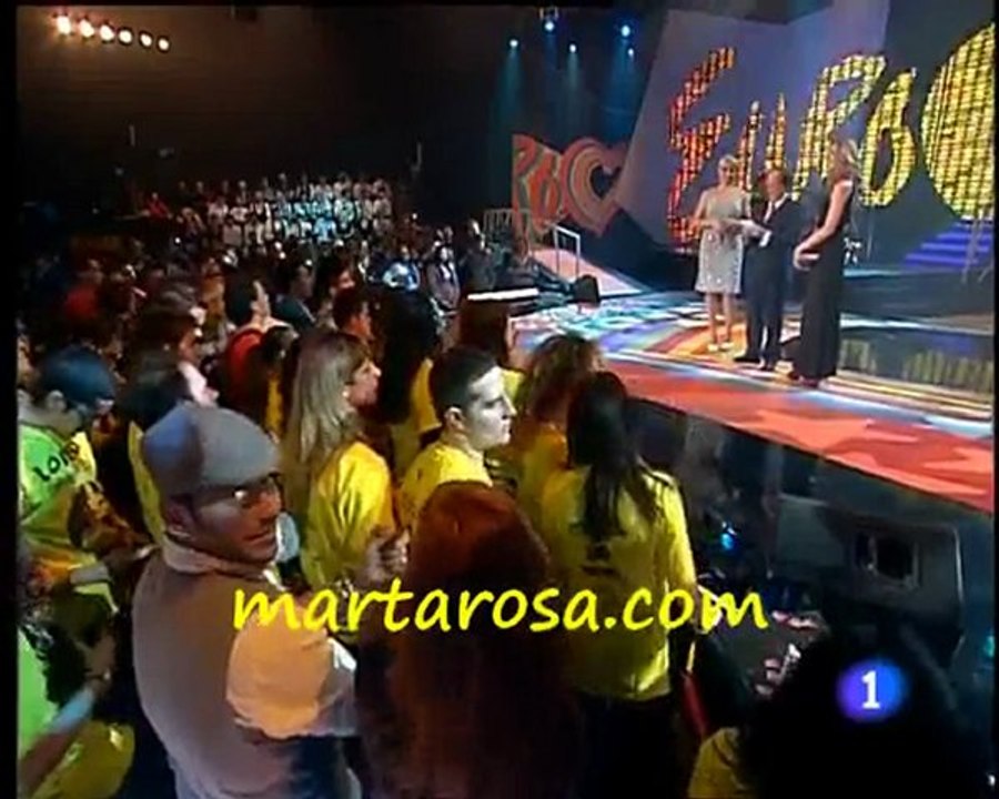 ROSA Y BUSTAMANTE GALA EUROVISON DESTINO OSLO 2010