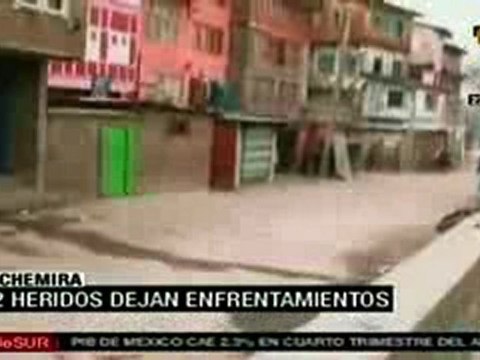 Cachemira: 12 heridos trás enfrentamiento