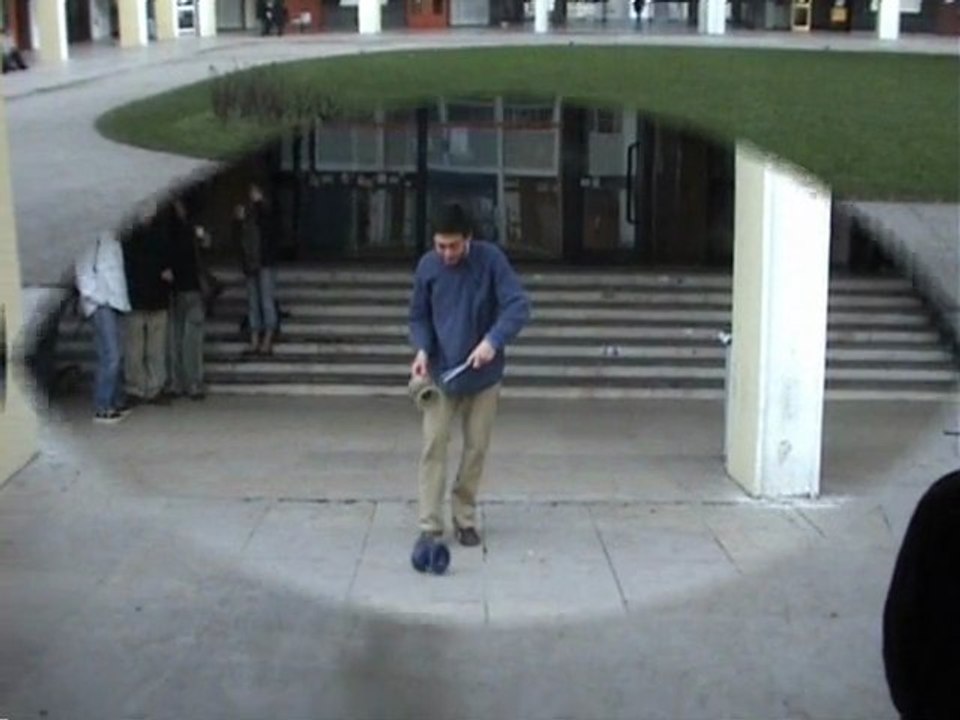 démo de diabolo à l'université Nancy 2