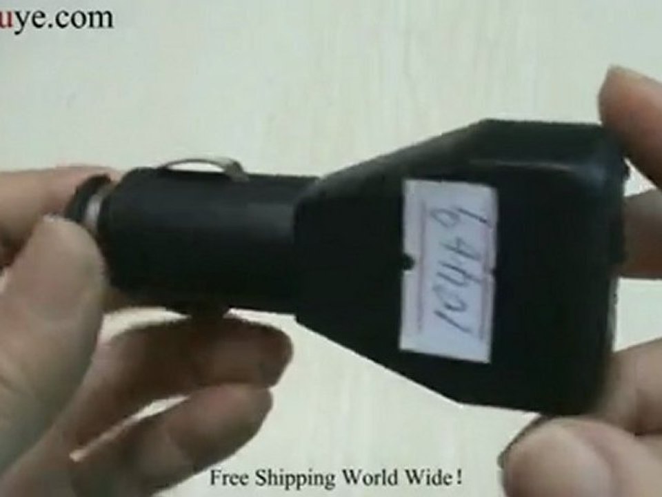 Concussion Grenade Shaped USB Car Lighter Cigarette Charger