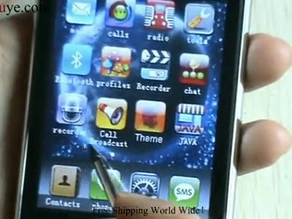 6235I Quad Band Dual Sim Cards JAVA Cell Phone