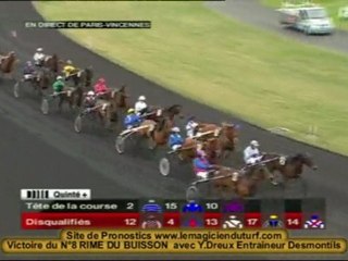 vidéo quinté a vincennes 22 février 2010 PRIX DE CAHORS