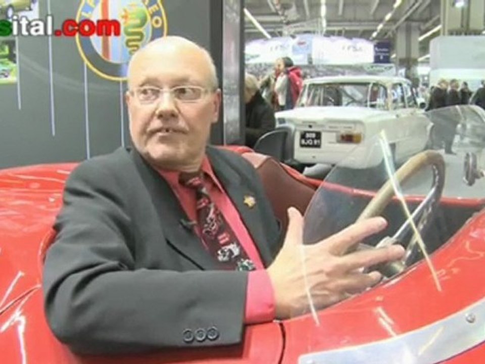 Rétromobile 2010 : Alfa Romeo C52 Disco Volante Spider
