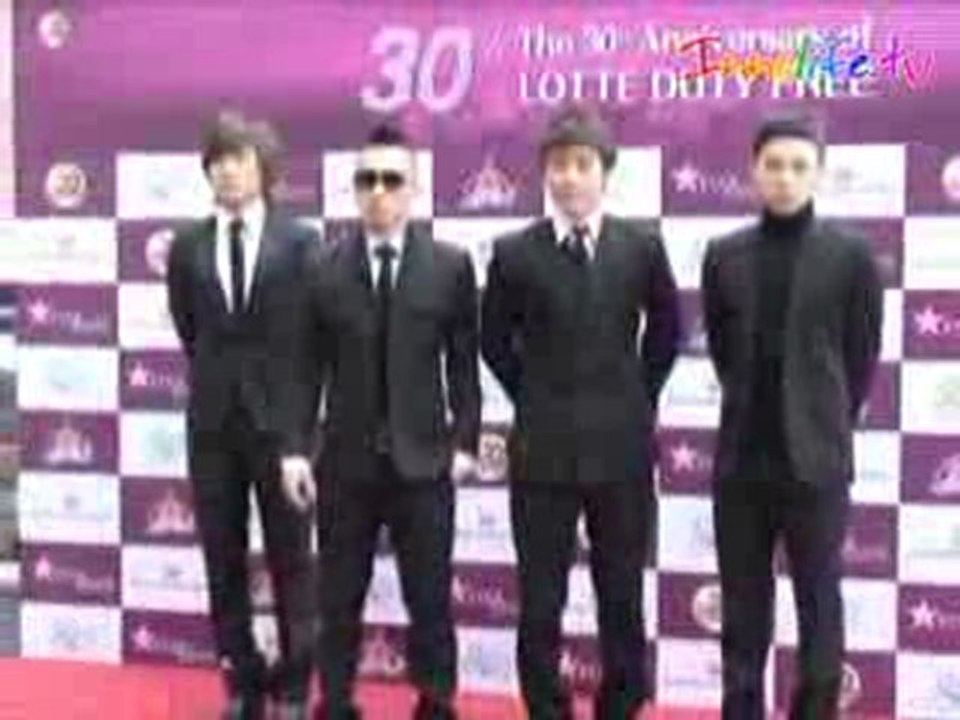 100222 Big Bang Lotte Duty Free 30th Anniversary (video 1)
