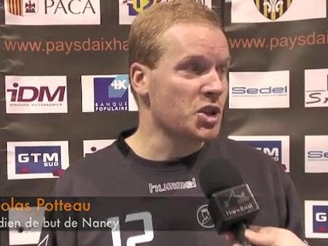 Les réactions après PAUC-Nancy (Aix Handball)