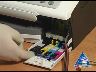 Установка СНПЧ на Brother DCP-135 RU