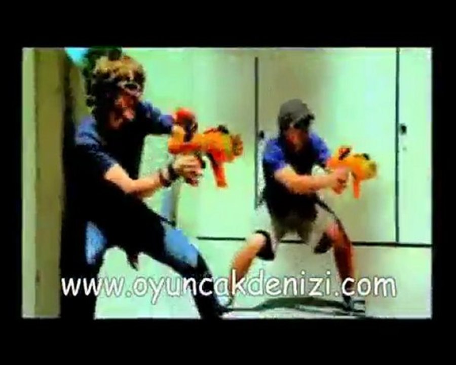 nerf 2 silah erkek çocuk oyunu oyuncak videosu