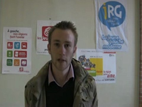 Kevin des Jeunes Radicaux de Gauche