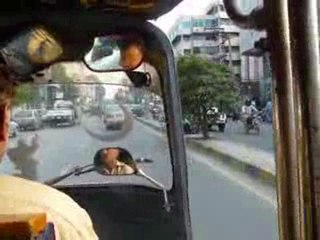Rickshaw ride in Lahore, Pakistan