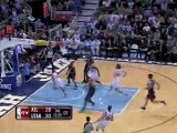 C.J. Miles turns Sundiata Gaines missed layup into an emphat