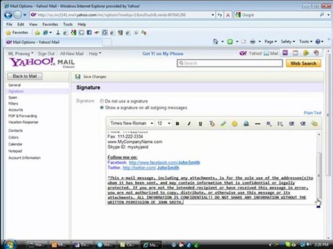 Using Email Signature for Import Export Business