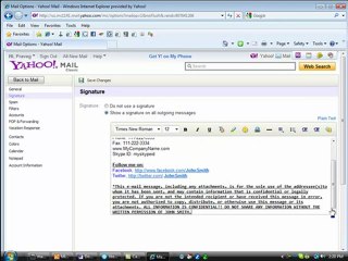 Using Email Signature  for Import Export Business
