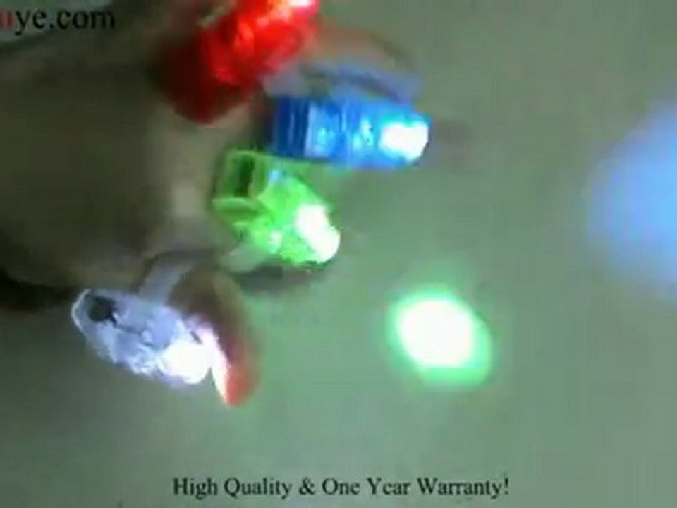 Mini Magic Finger Ring LED Light Flashlight Lamp Torch $ 1.6