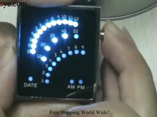 Unique Design 29 LED Digital Wrist Watch $ 13.59