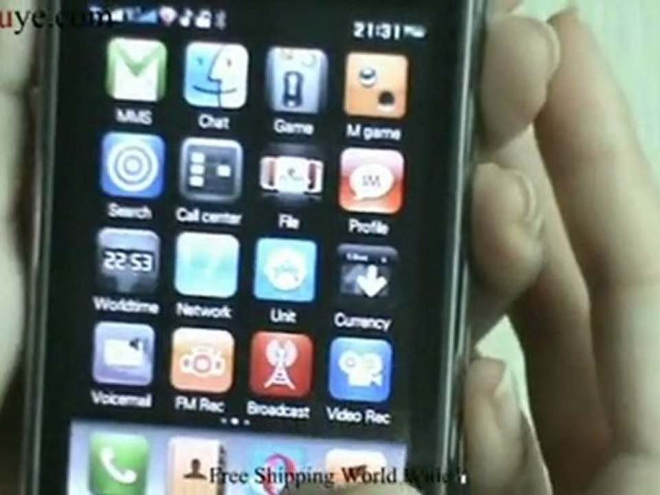 Daxian666 Quad Band Dual Sim TV Mobile Phone With Wi-Fi & JA