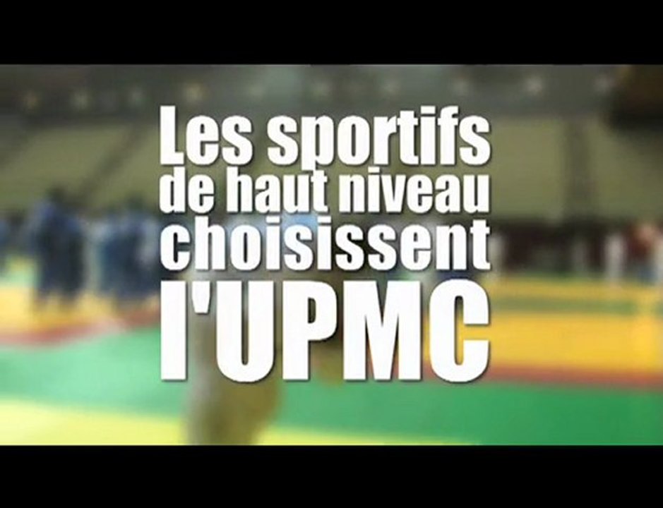 Les sportifs de haut niveau choisissent l'UPMC