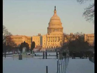 U.S. Capitol in Snow