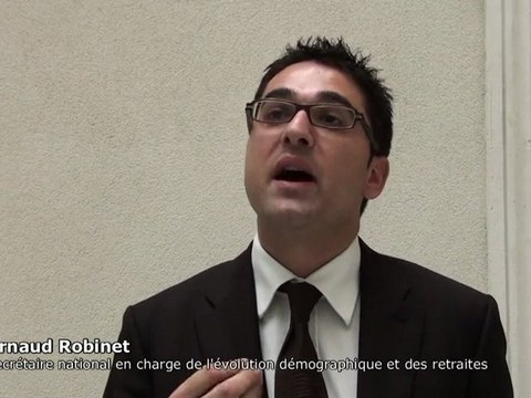 Retraites, l'urgence de la réforme : itw d'Arnaud Robinet