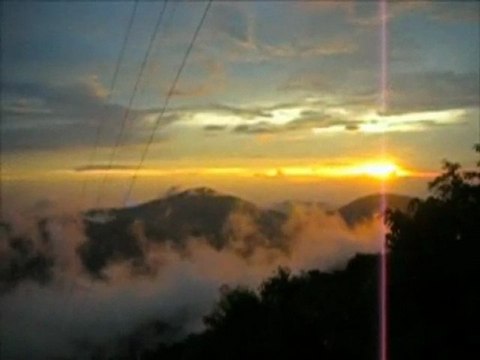 Sunset on Genting Highlands Malaysia