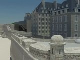 Saint-Malo Virtuel - Survol de l'intra-muros