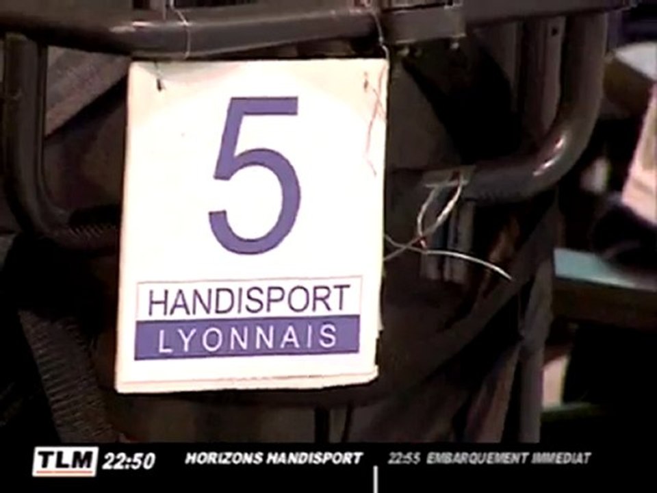 reportage section foot-fauteuil Handisport Lyonnais