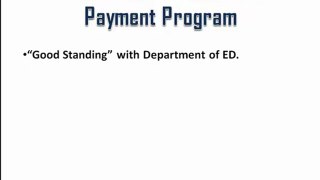 Student Loan Default || Rehabilitation payment