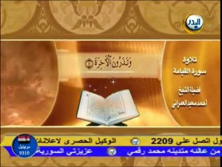 Sourate Al Qiyamah, Ahmed Said Al Omrany