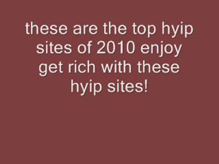best hyip sites