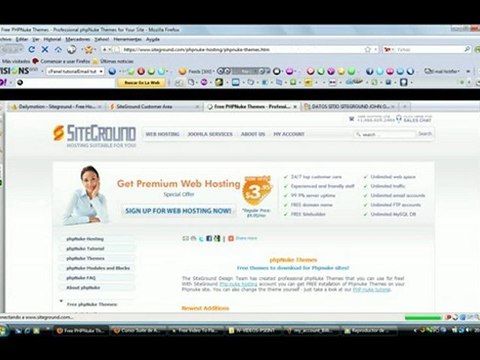 Siteground - PHPNuke Templates