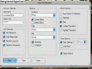 Free Runescape (rs2) Auto WoodCutter Download