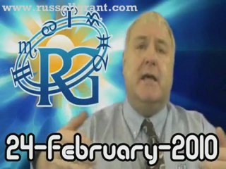 RussellGrant.com Video Horoscope Leo February Wednesday 24th