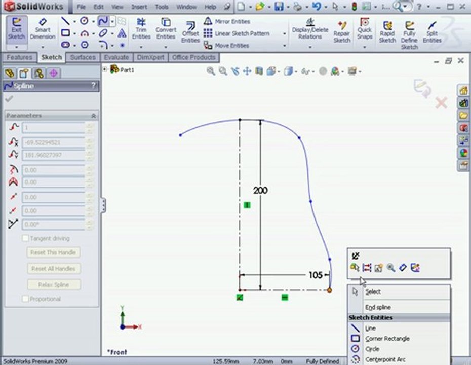 solidworks Tutorials Sketch