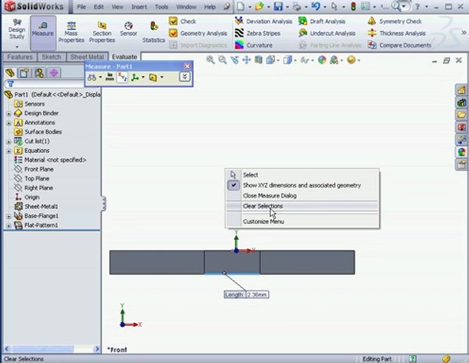 solidworks 2010  Tutorials K-Factor