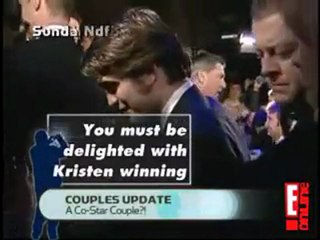 Robert Pattinson about Kristen Stewart Winning BAFTA