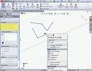 SolidWorks Tutorials First Sketch