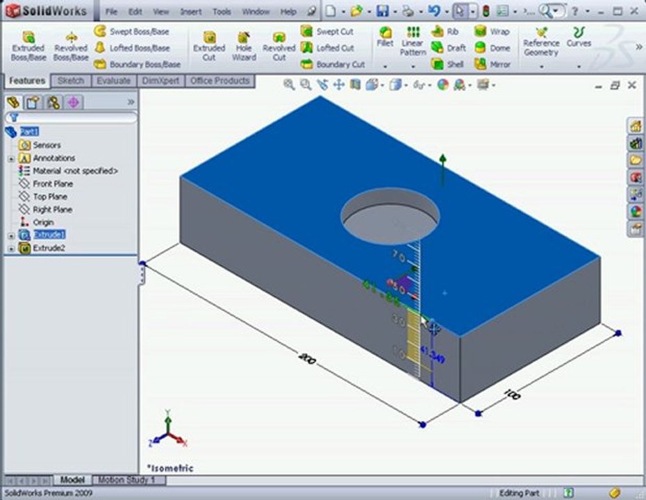 SolidWorks Tutorials Parametric Modeling