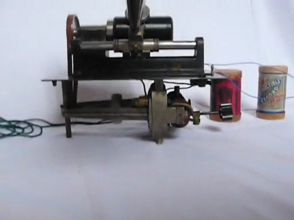 GRAPHOPHONE AE (Electric)  1897 Edison Cylinder Rigoletto