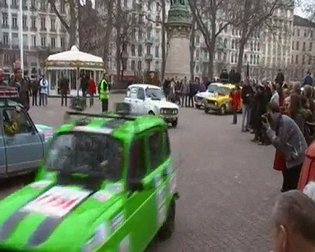depart lyon 4l trophy 2010
