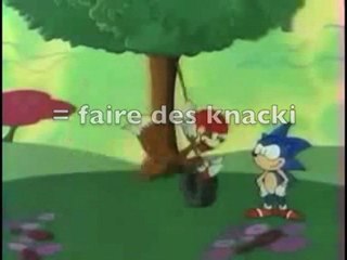 sonic sez says parodie