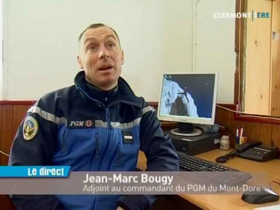 Risque d'avalanche au Mont-Dore