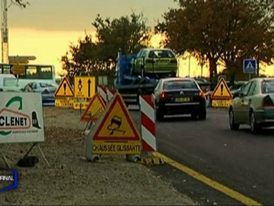 Les chantiers routiers en 2010
