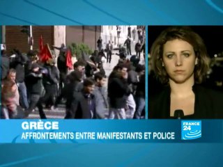 Grèce : Échauffourées en marge des manifestations