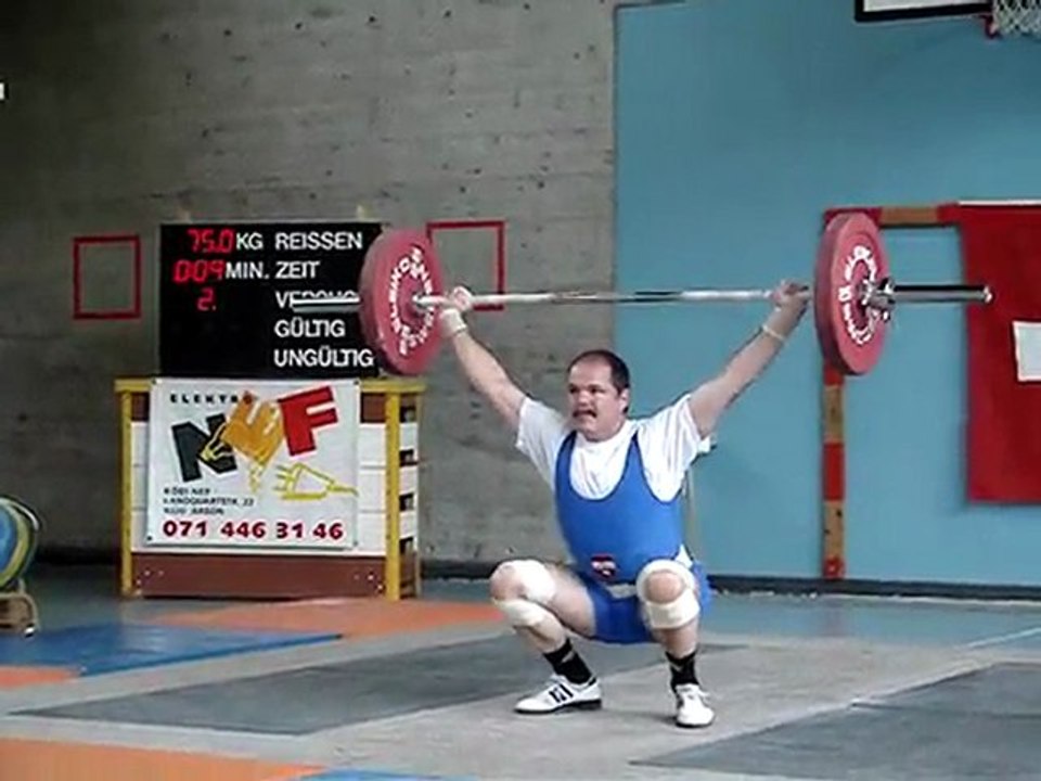 haltérophilie Daniel Rod à 50 ans 2007