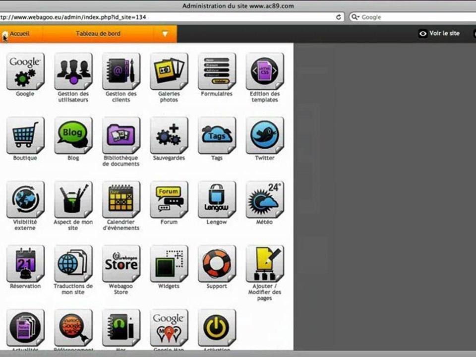 Création d'un plan de localisation