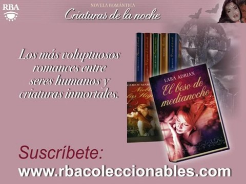 Novela de hombres vampiros. Novelas de hombres lobo. Por RBA