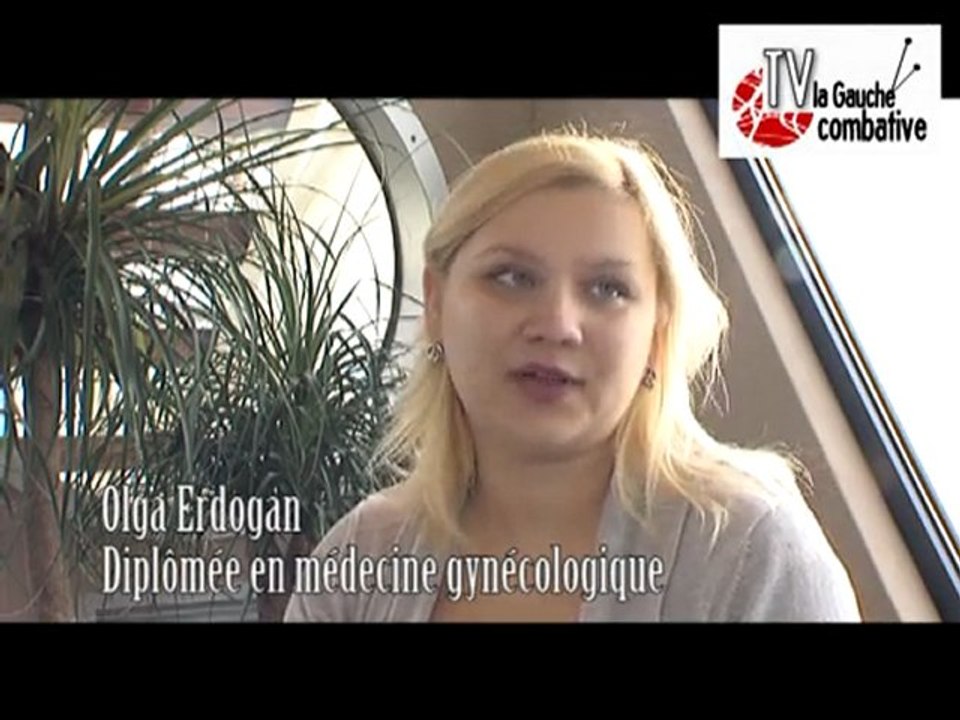 Olga Erdogan, candidate en Haute-Normandie avec S. Jumel